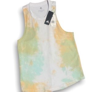 Light dye adidas razorback top NWT Small